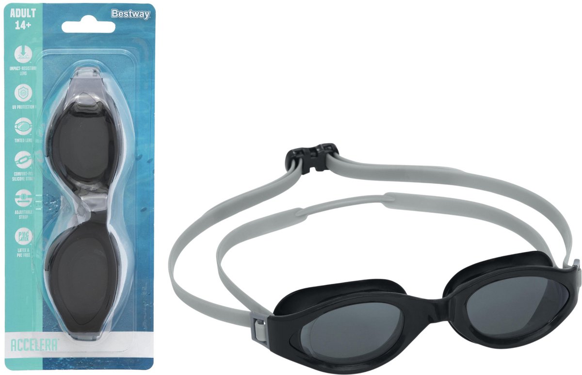 Bestway 21077 zwarte zwembril