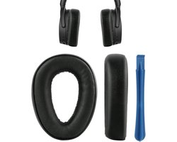 Oorkussens voor Sennheiser epos oorkussens hoofdtelefoon voor Sennheiser epos Zachte vulling met memory foam geluidsreducerend ademend perfecte pasvorm voor PXC 550 550-II MB 660