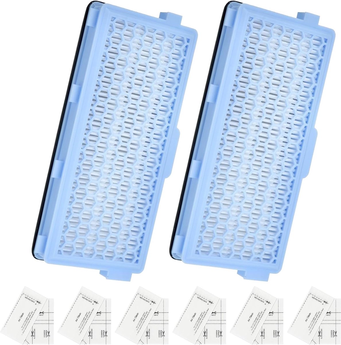 Filters voor Miele stofzuiger en 6 afvoerfilters vervangingsfilters
