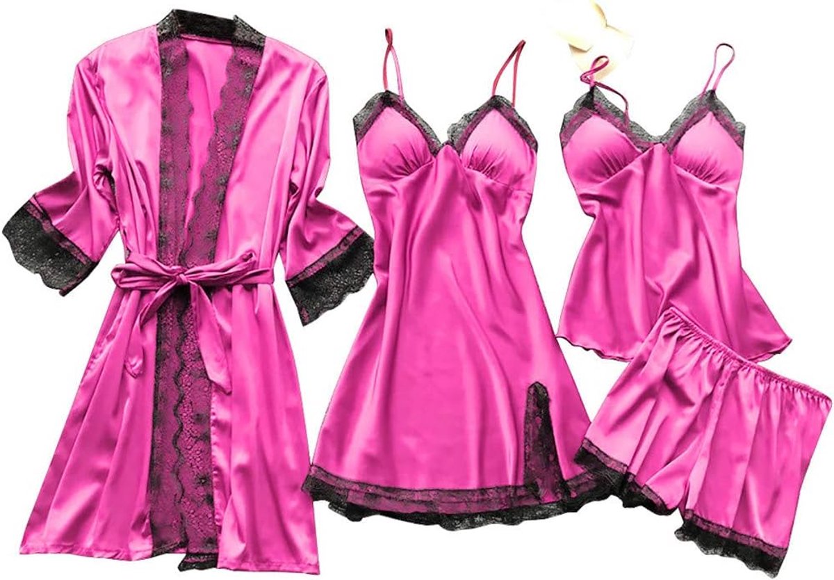 Kanten babydoll voor dames, sexy lingerie, set, body, satijn, nachtkleding, transparant, mesh, babydoll, open rug, pyjama, chic, A8