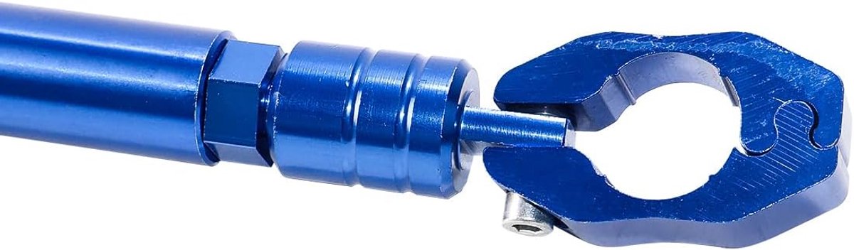 22mm diameter motorfiets stuur stut aluminium legering balansbalk, off-road motorfiets accessoires (blauw)