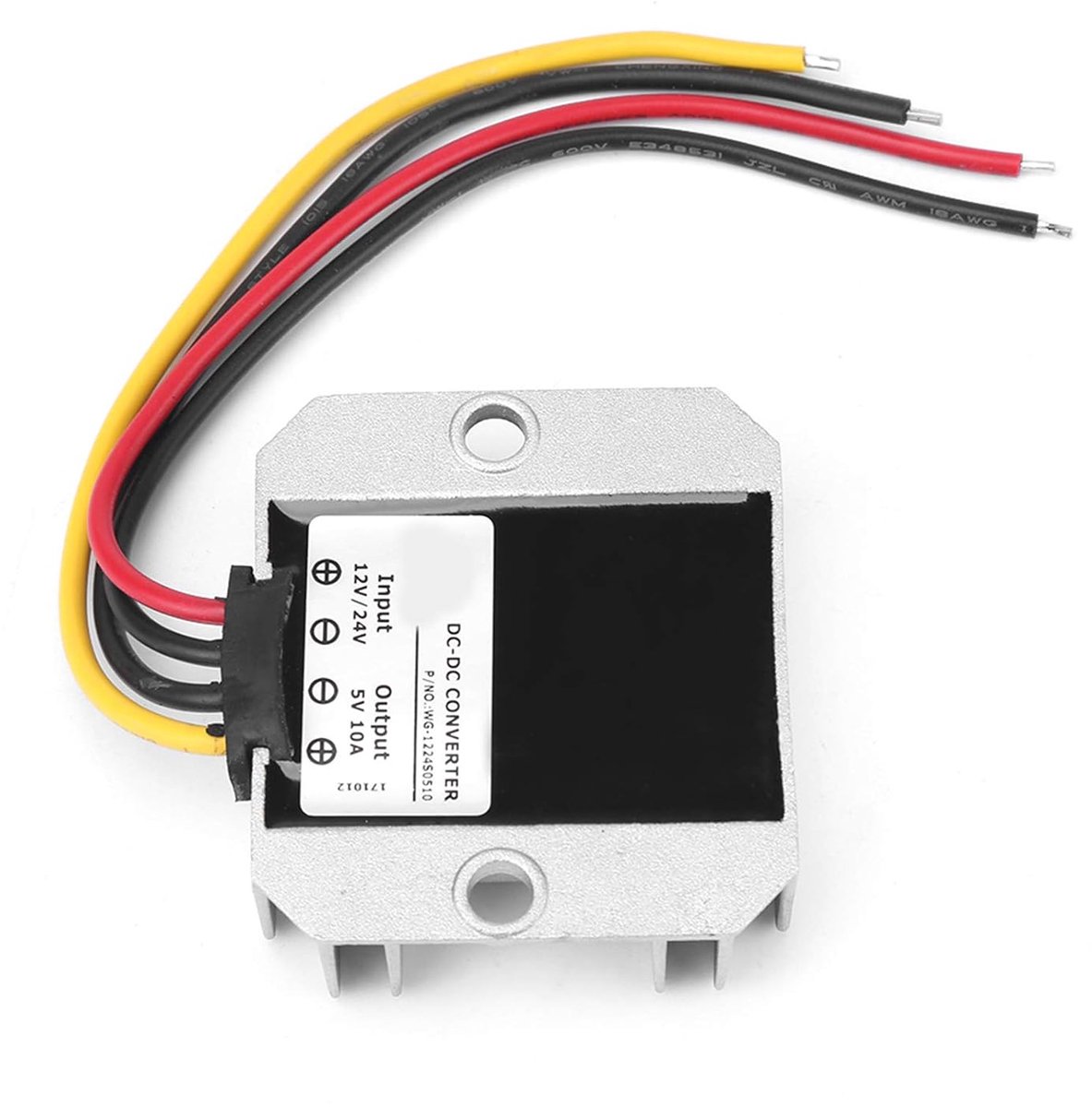 5V,12V Naar 5V Omvormer, Step-down Transformator 18 Vdc Naar 5 Vdc,12V Naar 5V 50A Usb Dc Pomp DcToDc Dc12V24V Naar 5V 10A 50W Converter Spanningsregelaar Module