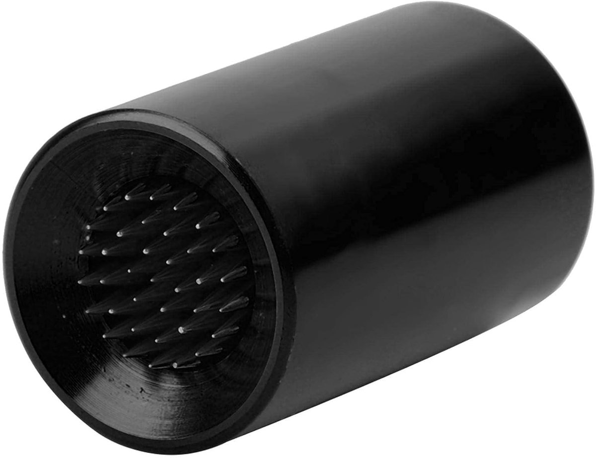 Stick Shaper 2 in1 Snooker Pool Cue Tip Tool Billiard Cue Accessories Shaper Tapper Aerator(Black)