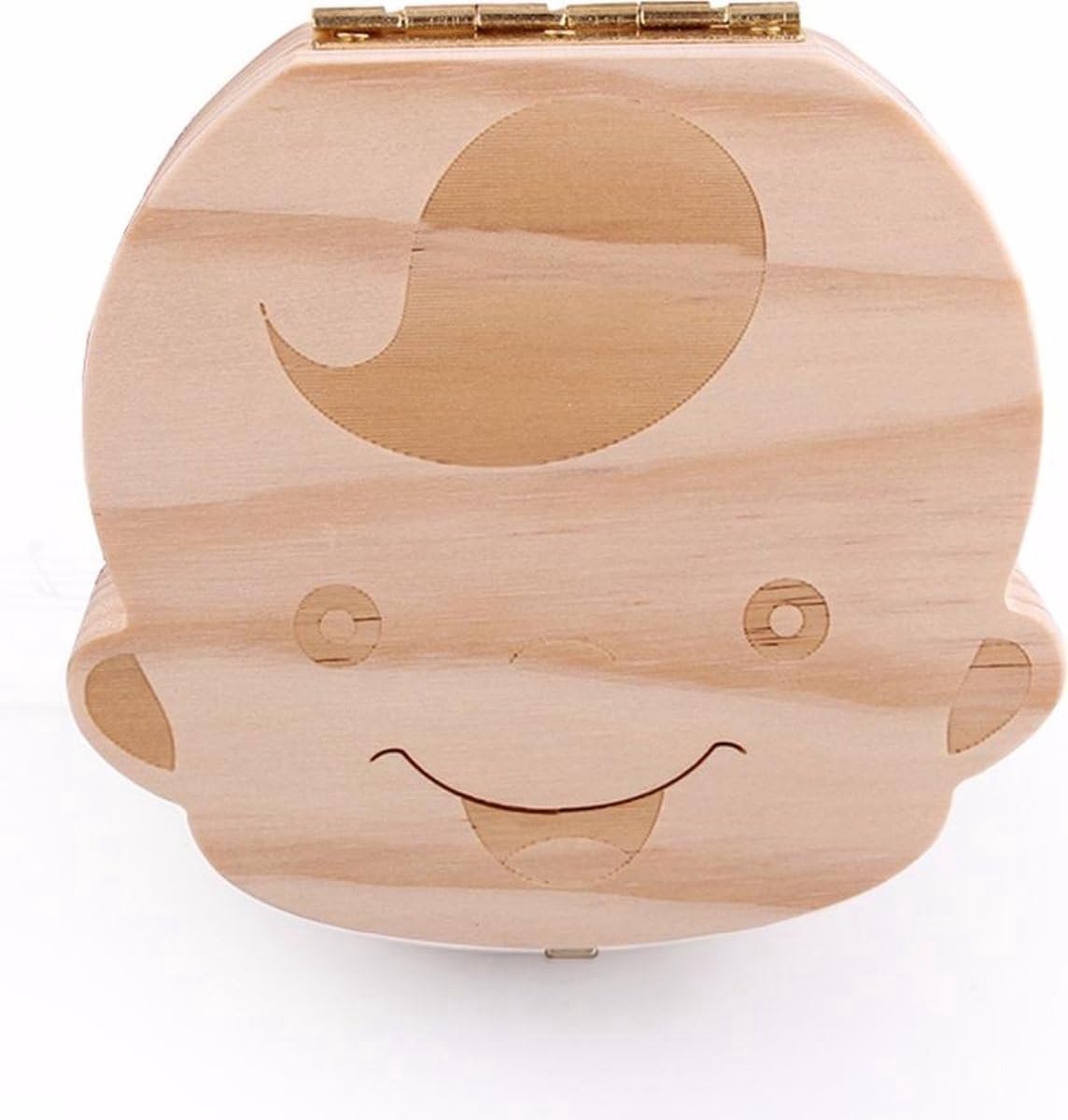 Tanden opbergdoosje | melktanden | houten tandendoosje | tandenfee | jongen