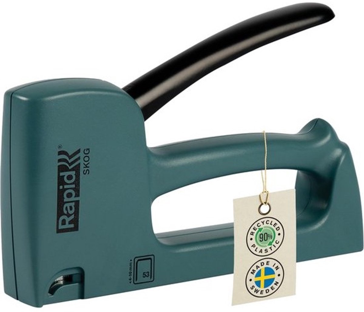 Lichtgewicht handtacker - Voor stofferen en decoratie - Werkt met No. 53-nietjes
