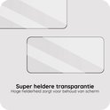 Super heldere screenprotector voor uitstekende schermtransparantie.