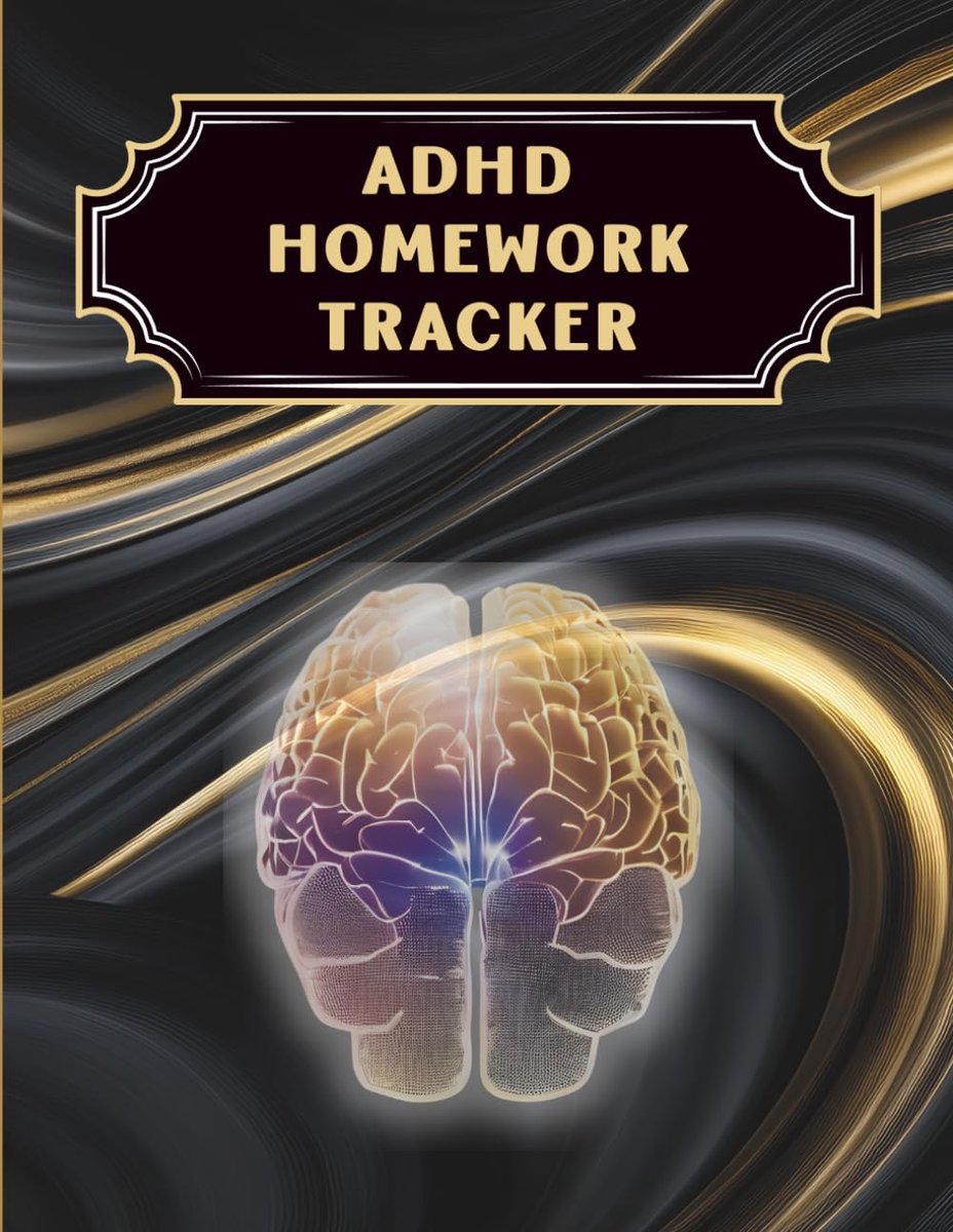 ADHD Homework Tracker: 38 Week Academic Planner + Year Vision Board + Study & Assignment Organizer for Middle School - ShopVlot