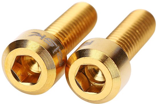 Fietsstaander - 6 Stuks - TC4 Titanium Legering - Lichtgewicht - Slijtvast - Corrosiebestendig - Hoogwaardig Materiaal - Fietsbouten — afbeelding 3