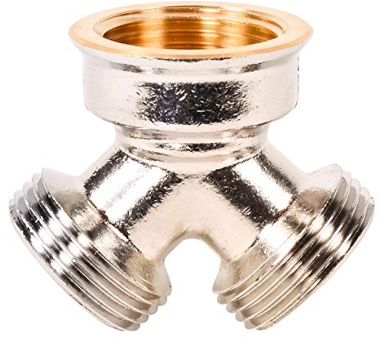 Messing Y-Verdeler 3/4'' IG x 3/4'' AG