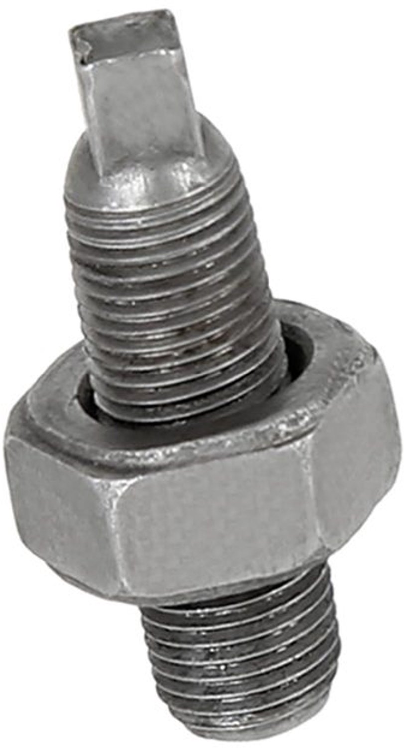 Ventielinstelschroeven - Set met Moeren - Geschikt voor GY6-125 - Duurzaam Metaal - Schroeflengte 19mm - Titaniumkleuren - Motorfiets Schroeven