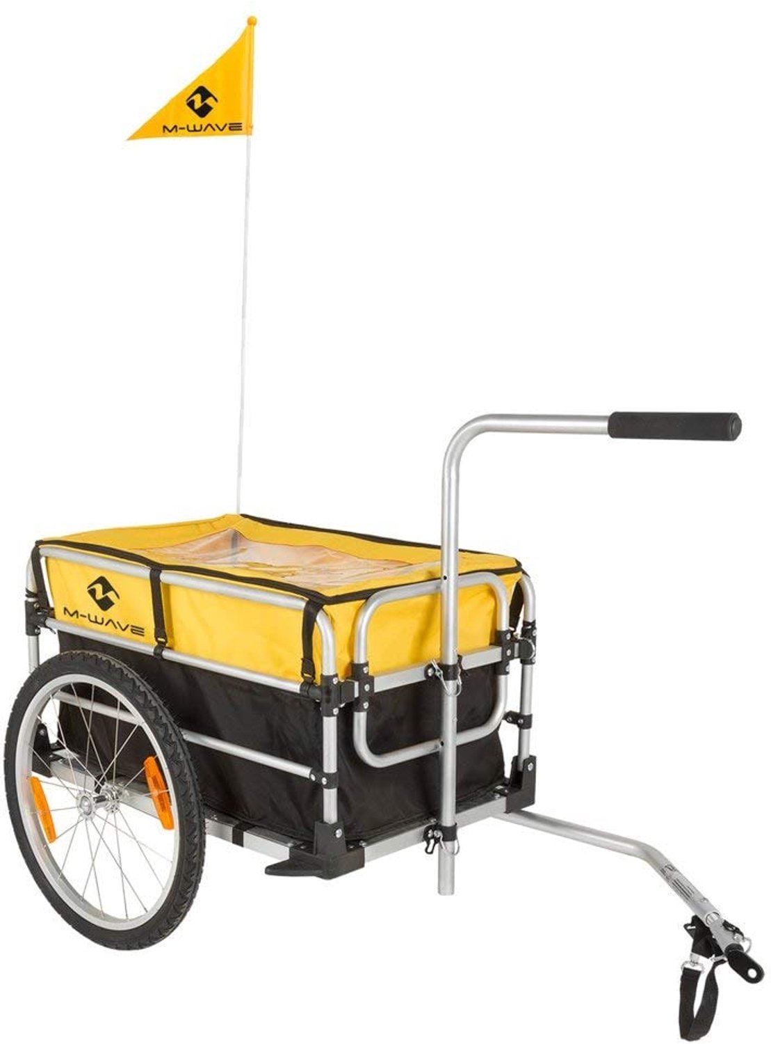 Fietskar - Opvouwbaar aluminium - 90 liter tas - 30 kg