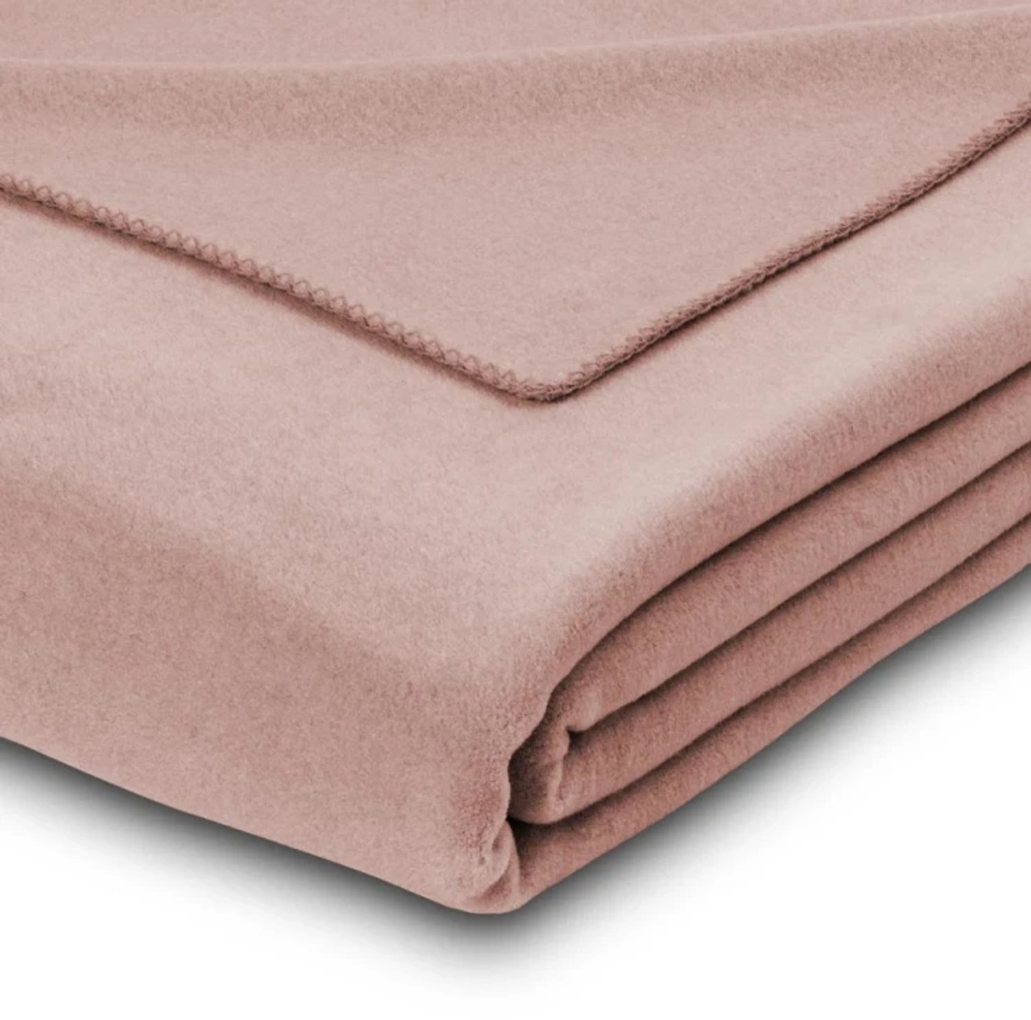Estella Trevi - Fleece deken - 160 x 200 cm - Oudroze