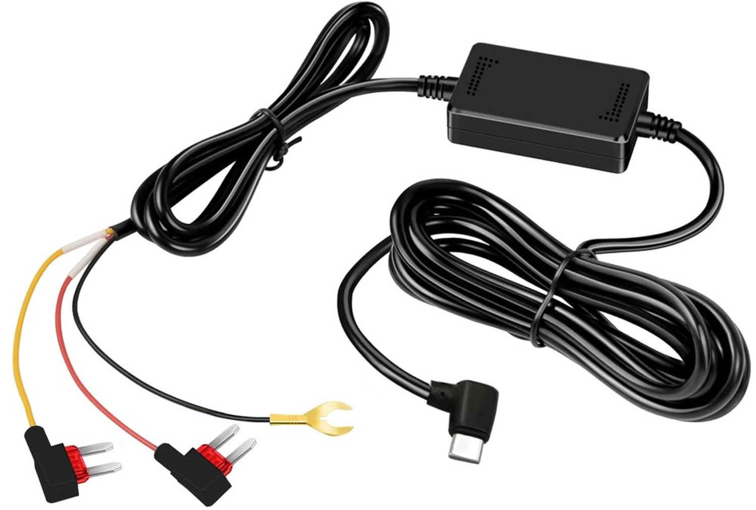 Dashcam USB-C Hardwire Kit met Laag Voltage Bescherming