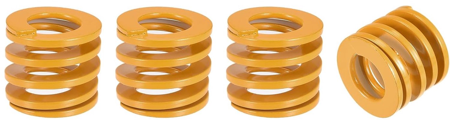 matrijzen veer 25 mm 25 mm - lichte belasting - voor printplaat 3D-printer - 4 stuks m-winkel - m-winkel