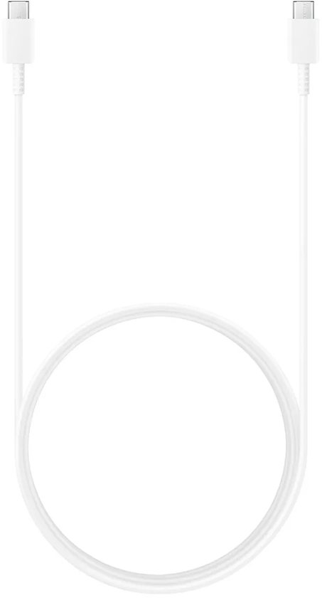 Samsung - oplaadkabel - USB-C naar USB-C - 1,8 m - Wit