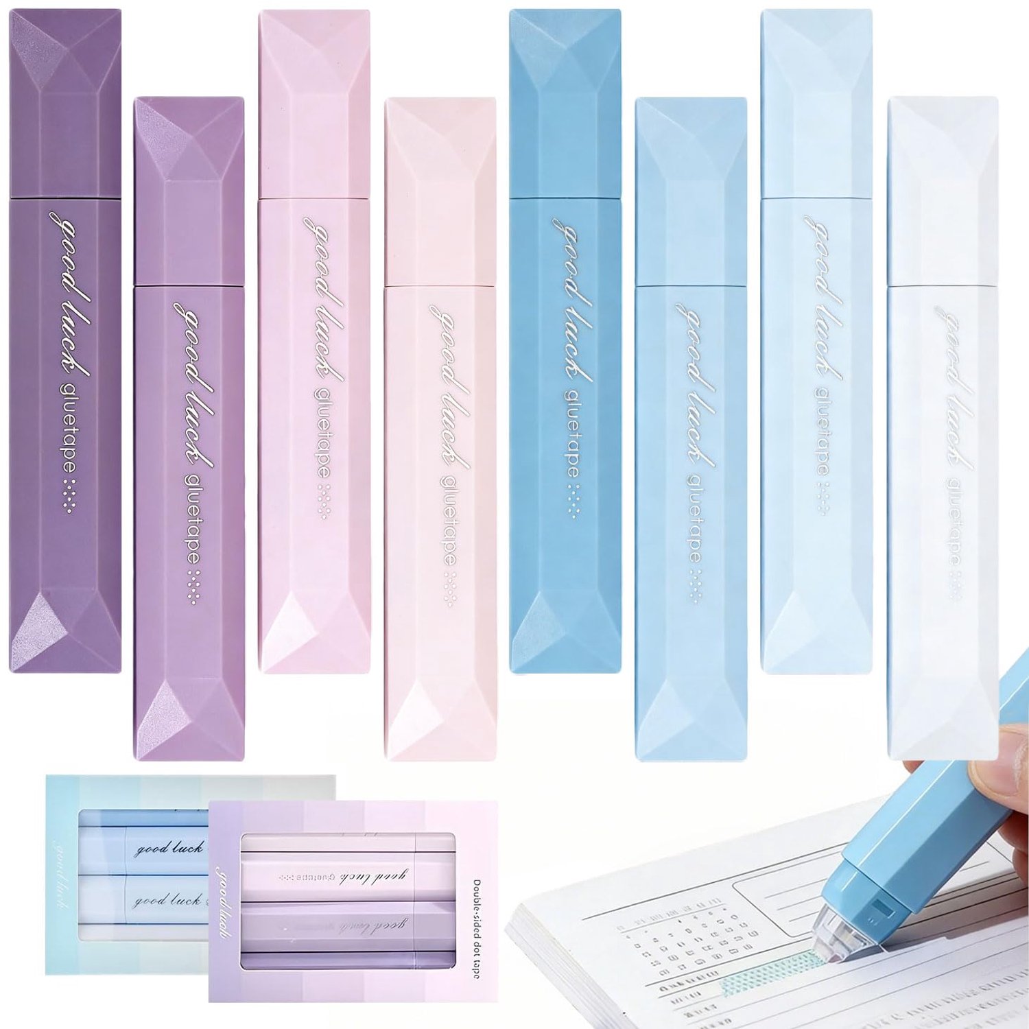 Set van 8 Correctie Roller Pennen