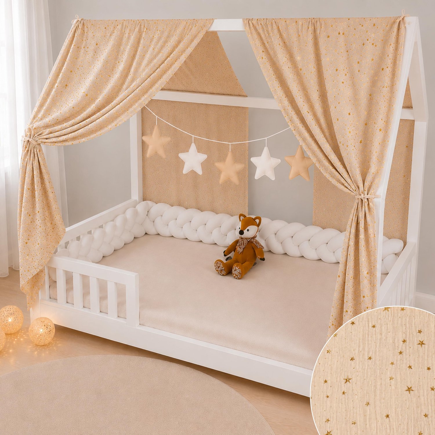 Bedtextiel voor Kinderen, 2-delig, Beige