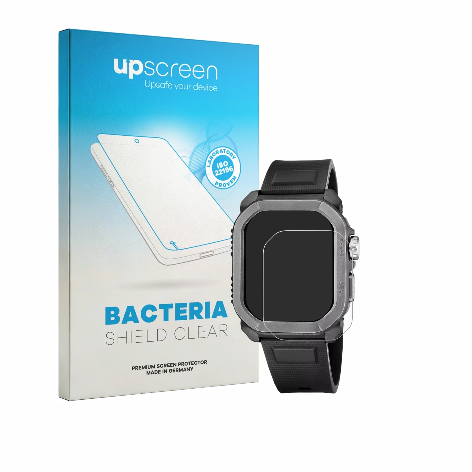 upscreen - Screenprotector voor Lotus SmarTime Ferro RC 50200/1 - Folie Beschermfolie transparant antibacterieel