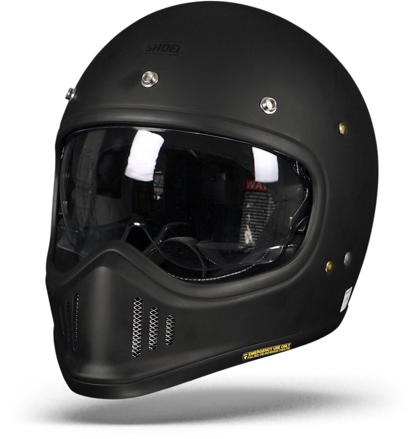 Shoei Ex-Zero Mat Zwart Crosshelm - Helm