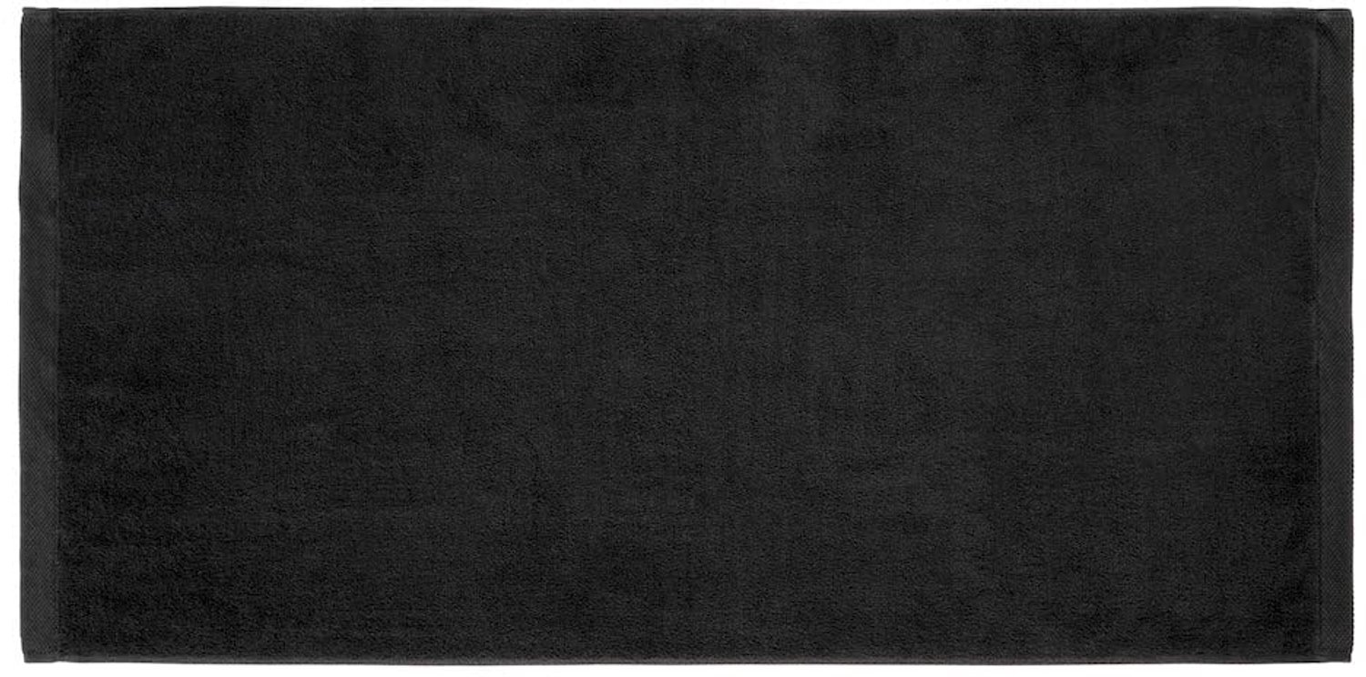 Premium Strandhanddoek - Night Black 90 x 180 cm