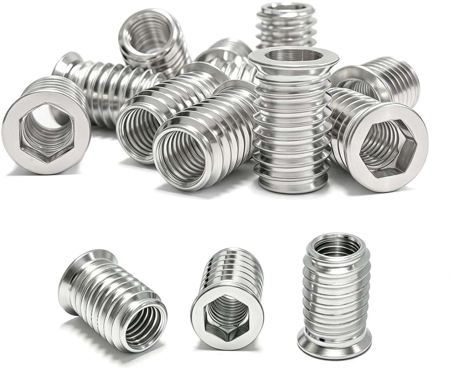 50 inbusschroeven M6×25mm, voor hout