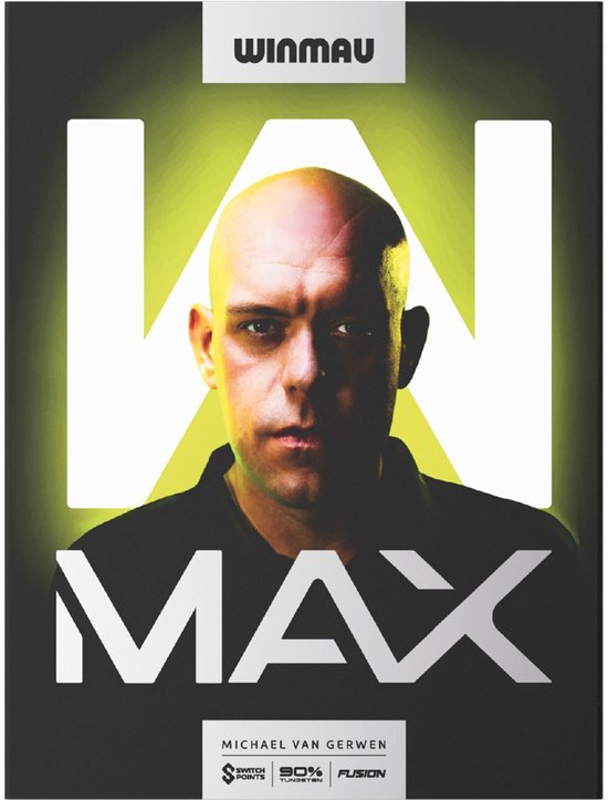 Winmau Michael van Gerwen MVG W Max Switch Point 90% - Dartpijlen — afbeelding 2