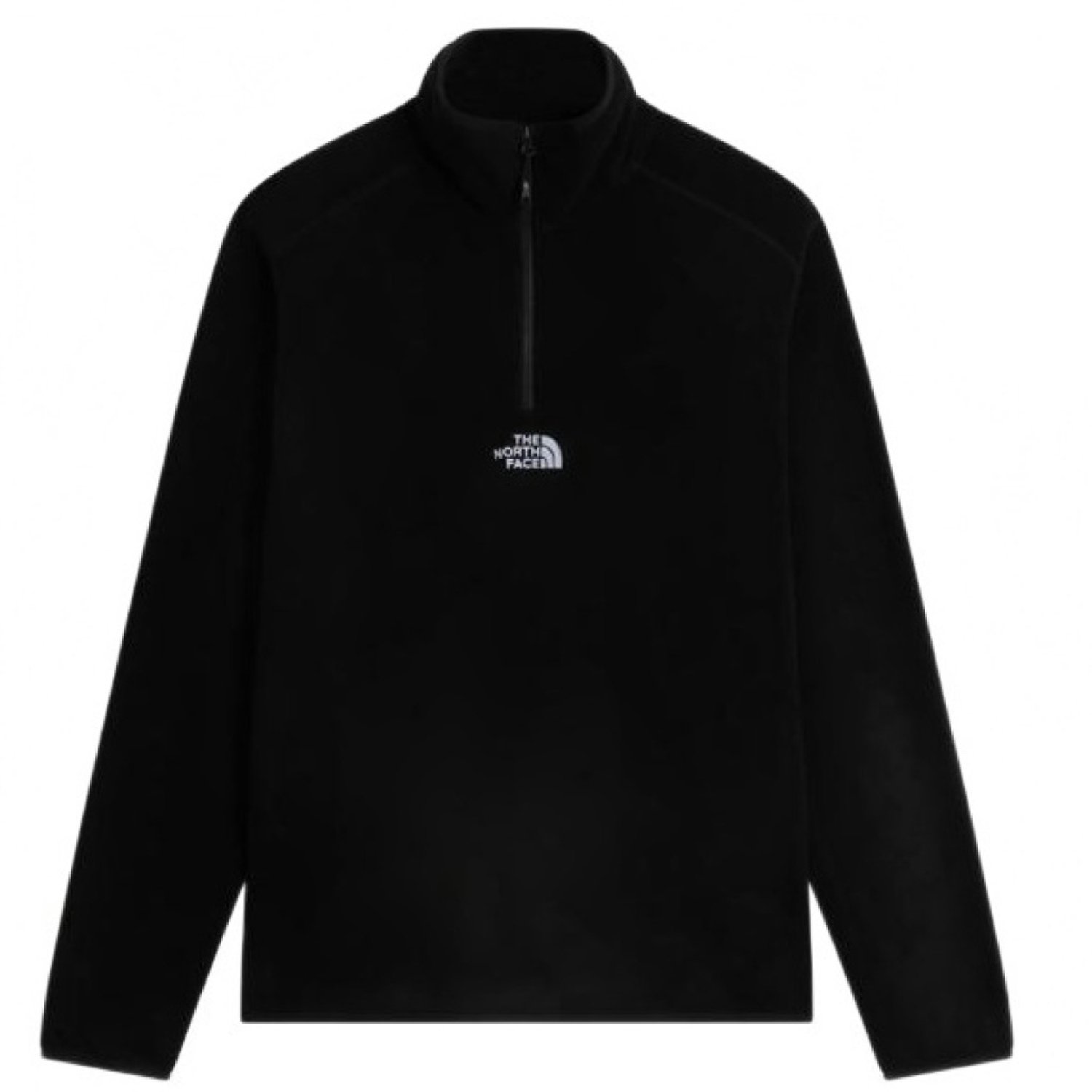 THE NORTH FACE GLACIER 1/4 ZIP EMB EU Zwart