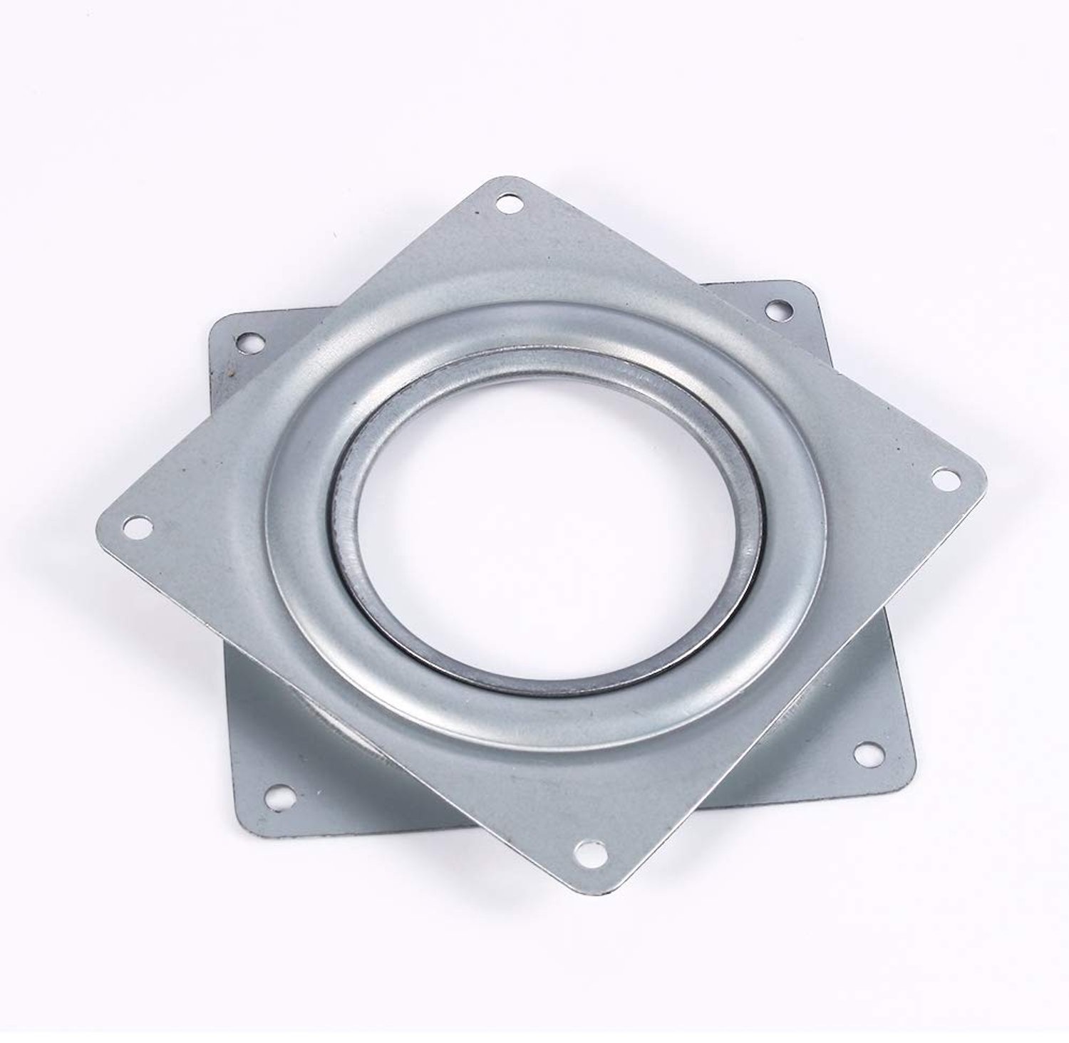 Roterende plaat - Draaitafel - 4 inch - Zilver - Displaystandaard - Geschikt voor maximaal 5 kg - Robuust en duurzaam