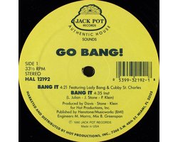 Bang It, Go Bang | Media condition: Very Good Plus (VG+) | 12, Yel