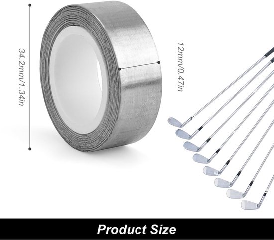 Zelfklevende Lood Tape voor Golfclubs en Sportuitrusting — afbeelding 2