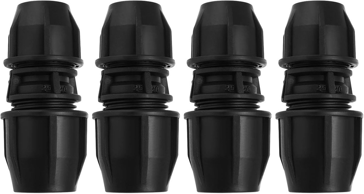 4Set Philmac Metrische Waterpijpfitting Tap Connector Mixer Overgangskoppeling Verminderen 20MM X 25MM voor Keuken Tuin Slang Pijp Joiner Fitting voor kranen