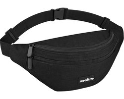 SnelShoppen - Trendy Waterproof Waist Bag voor Mannen & Vrouwen, MOCOCITO Crossbody Abdominal Bag, Handenvrije Heuptas voor Sport, Reizen, Hiken, Fest