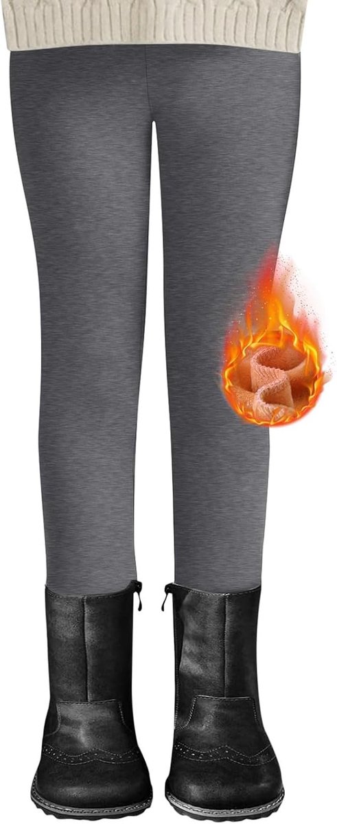 Fleece gevoerde winterbroek voor kinderen, comfortabele joggingbroek met geborduurd konijnenmotief