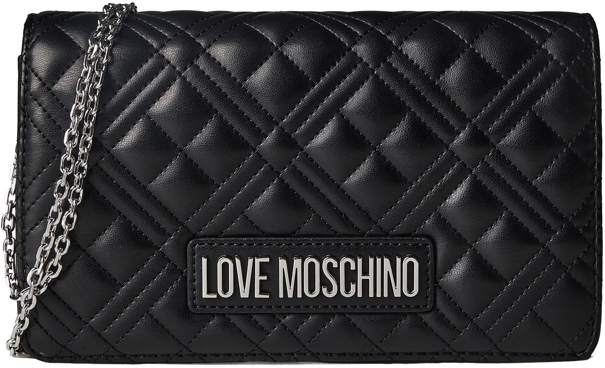 Love Moschino Quilted Crossbody tas 22 cm - Dames - nero-nikel