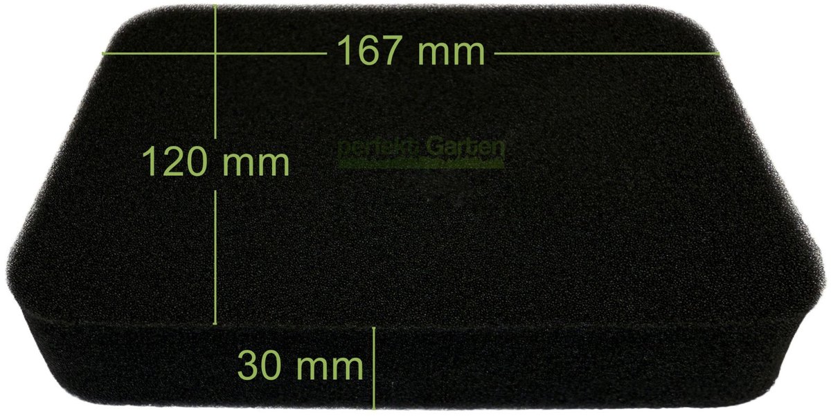luchtfilter voor Honda EB, EM, EMS 3000, 3500, 3800, 4000, 5000, 6000, 6500 / 17211899000