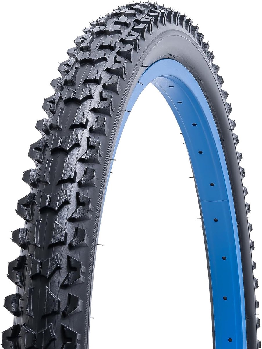 24 x 1.95 fietsband 53-507 24 x 1,95 fietsband opvouwbaar, 24 inch banden geschikt voor 24 x 1.95 24 x 2.0 Gravel/Mountain/City/racefiets fietsband reservewiel (een)