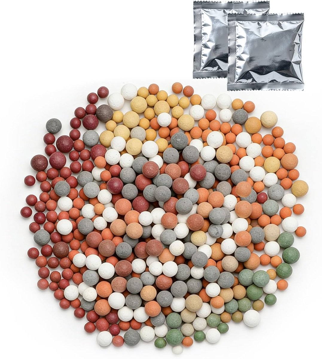 Douchefilter - 20-laags filtratie - Mineralen ballen - Vermindert chloor en bacteriën - ShopVlot