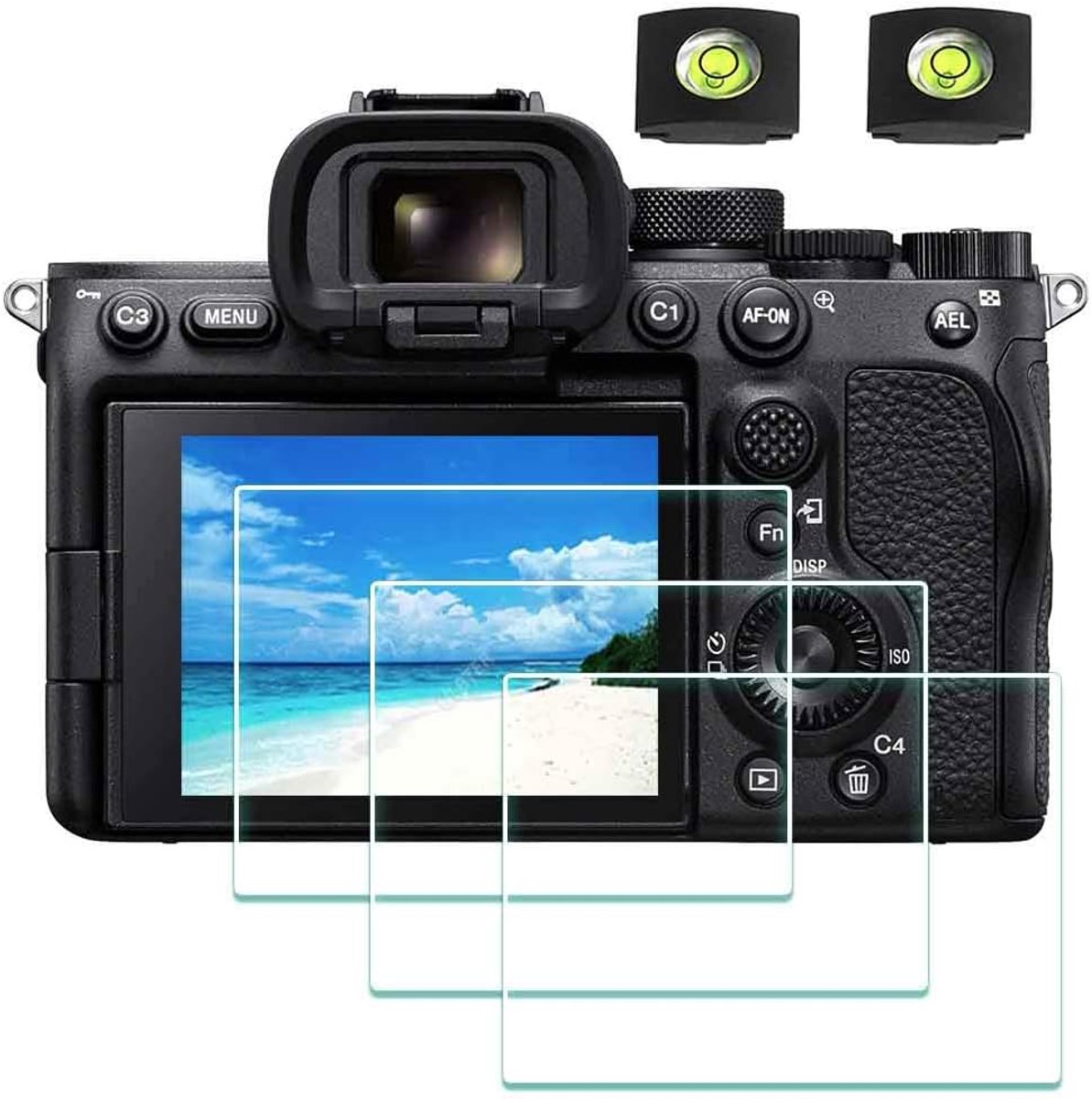 ULBTER Tempered glass screen protector, LCD display, 0.3 mm, 9H hardness, scratch resistant - ShopVlot