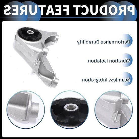 Motorsteun No.96626810 voor Chevrolet Captiva 2007-2010 - Zilverkleurig, Duurzaam en Betrouwbaar 1 Stuk — afbeelding 3