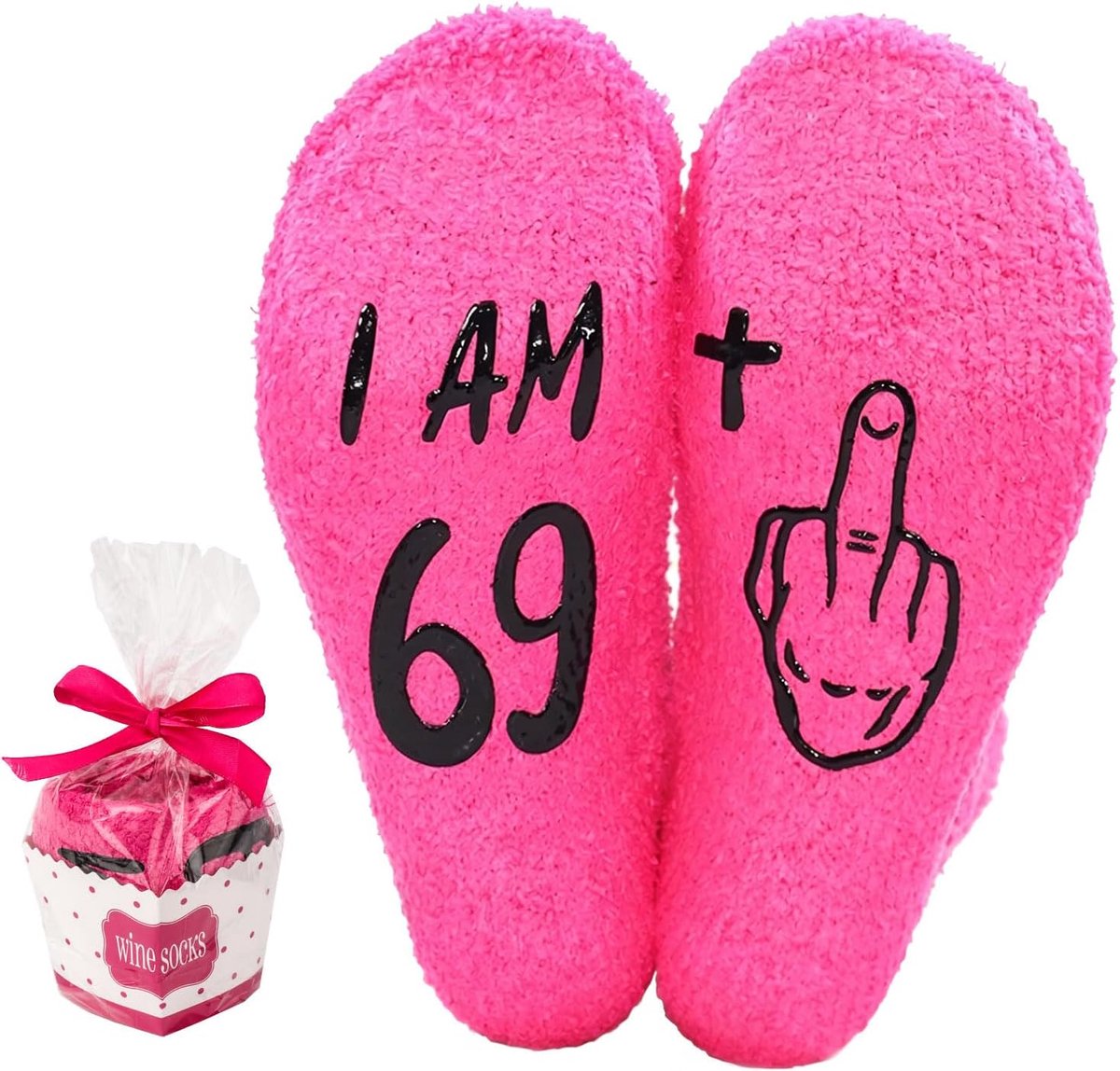 Cadeaus voor de 70e verjaardag - grappige verjaardagssokken - uniek cadeau voor vrouwen - perfect voor mama of zus - ShopVlot