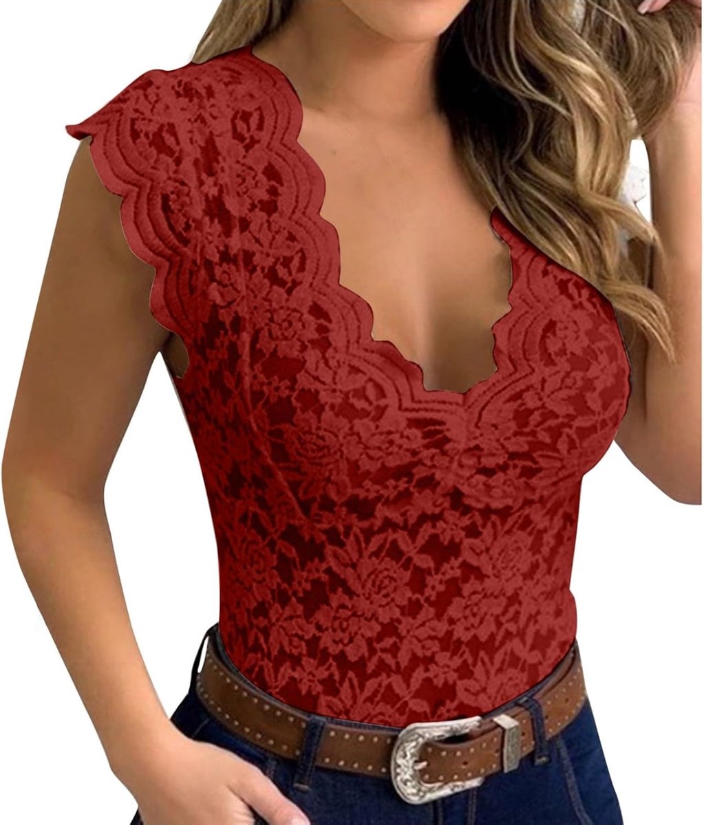 Dameslingerie, kant, babydoll, nachtkleding, babydoll, zacht, comfortabel, bloemenpatroon, charmant, elegant, A3