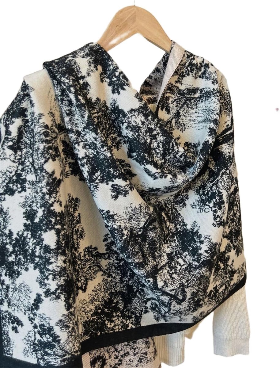 Shawl wraps Autumn And Winter Shawl Outerwear Women'S Neck Scarf Imitation Cashmere Fashionable Warm Scarf
