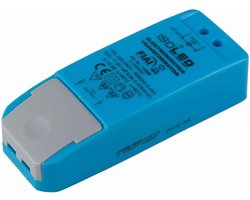 ISOLED LED transformer 11.5V/AC 0-105VA dimmable, plastic, 105 W, blue, 11.2 x 4.3 x 2.8 cm - ShopVlot