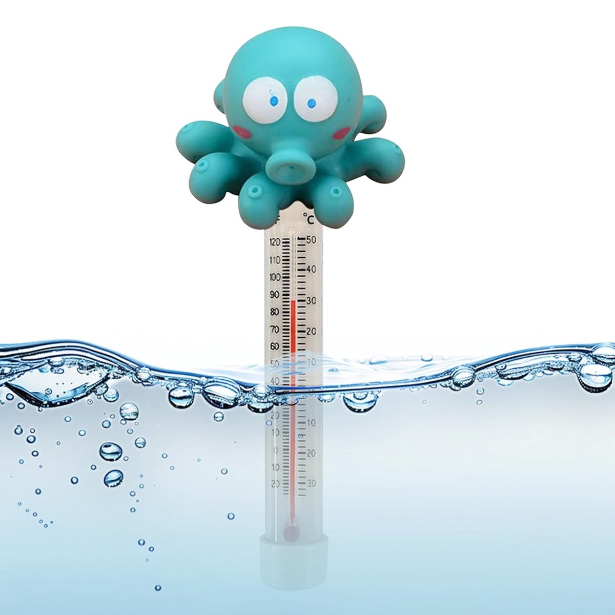 Zwembad Temperatuurmeter Cartoon Dieren Ontwerp Breekbestendige | Zwembad temperatuurmeter drijvend Voor Badkuip, Douche, En Vijver