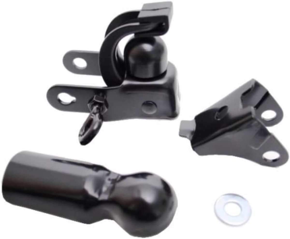 Fietsaanhanger koppeling zwart