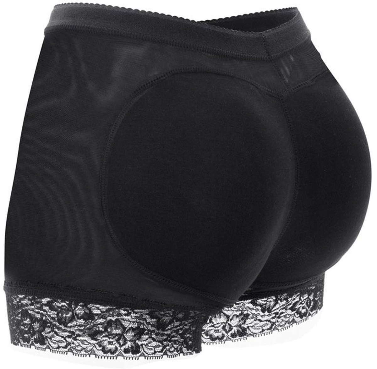 Jonyx Butt lifter - Buttlift broekje - Shapewear short - Corrigerende broek - Billen liften - Slipje met vulling - Volle billen - Taille short - Ondergoed dames - Shaping shorts - Zwart - Jonyx
