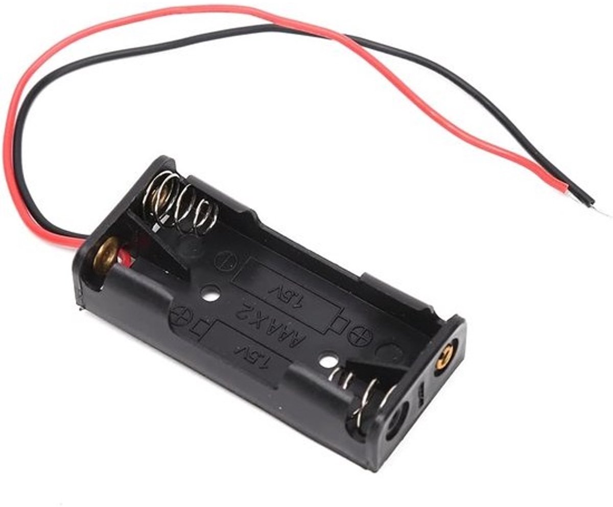 10 stuks batterijhouder van plastic met kabel voor elektronisch speelgoed - Huishoudelijk apparaat - AAA-batterijcompartiment