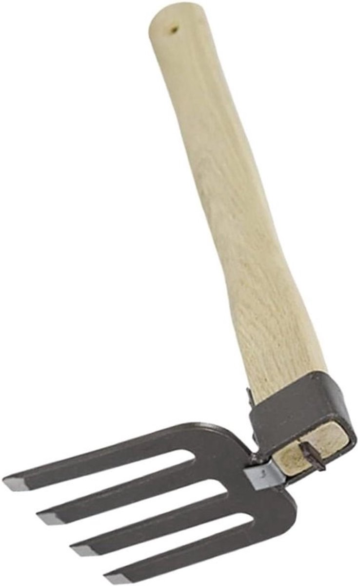 Tuinschoffel - hark - Kleine handhark - Voor grondbewerking - Zwaar - houten handvat - 36 x 11 cm - Niet gespecificeerd