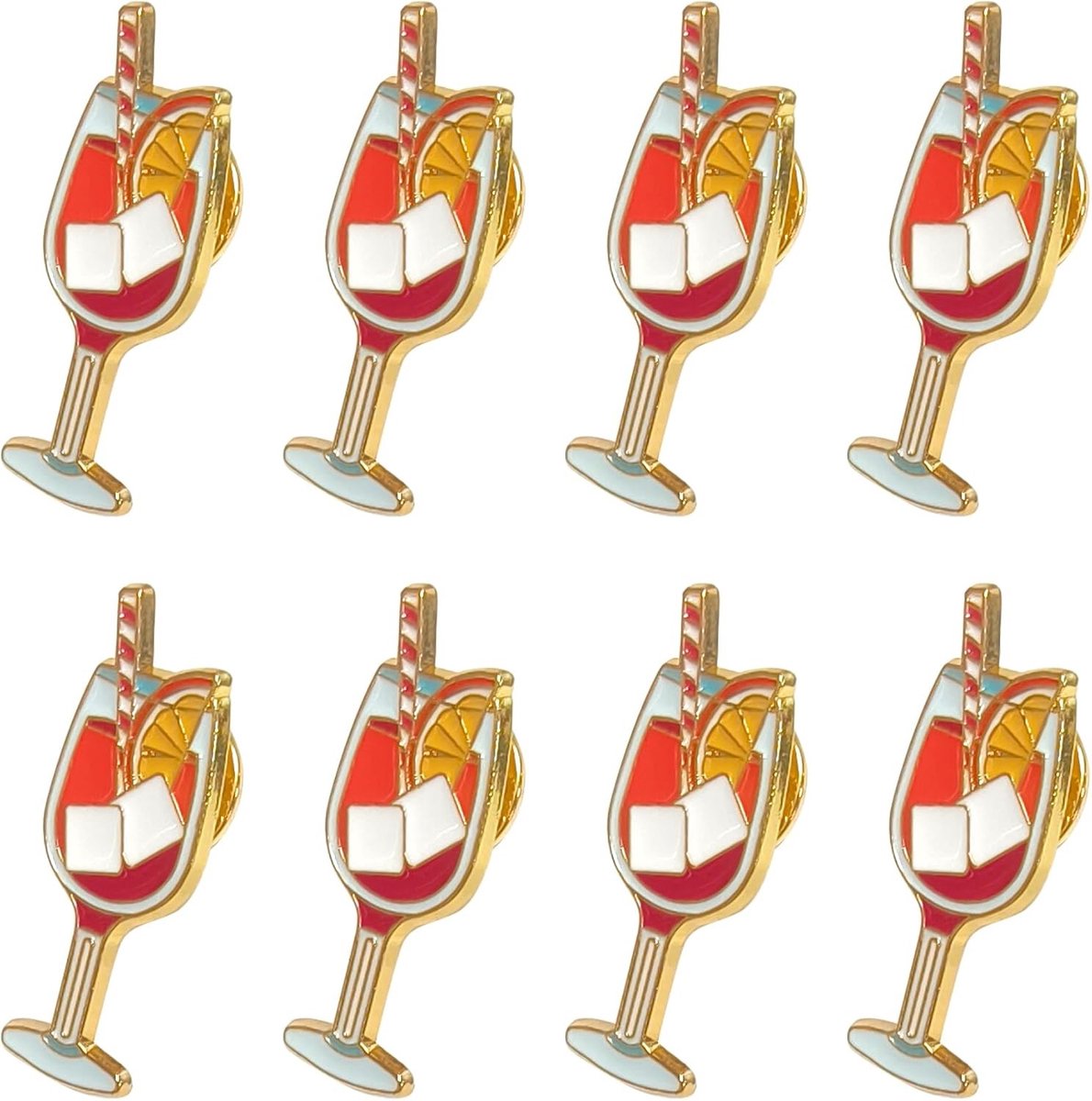 Enamel Pins van Drankjes voor Jassen, Tassen en Caps - Unieke Accessoires voor Elke Outfit