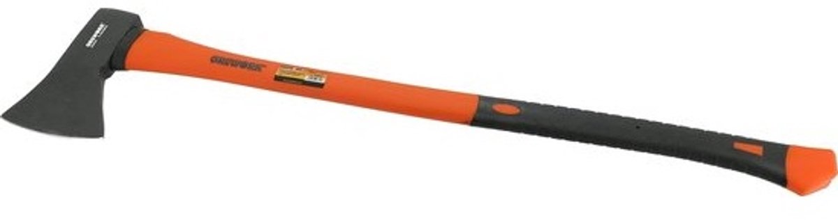 Houthakbijl met lange steel - Hakbijl en tuinbijl - Voor hout kloven en struiken snoeien - Staalblad van 2 kg - 90 cm lang